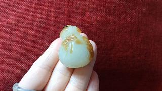 和田玉糖白玉福���真的美到心巴上了✨